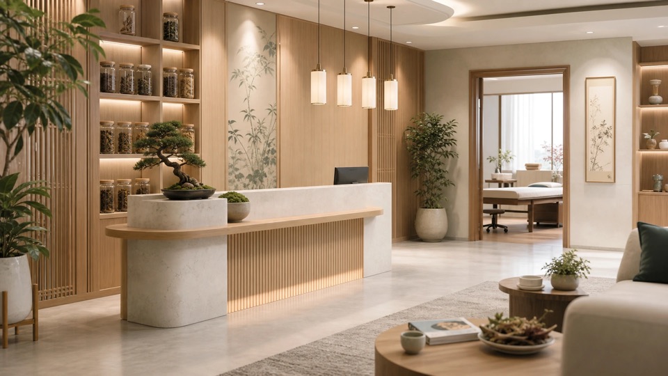 Puji reception and integrative clinic lounge
